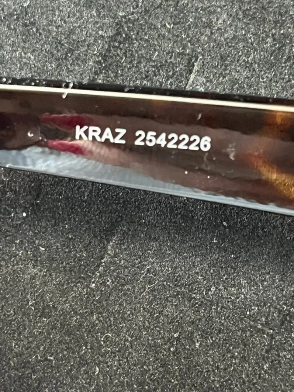 AIRE Kraz Square Sunglasses Rose Tortoise Brown Gradient Lens